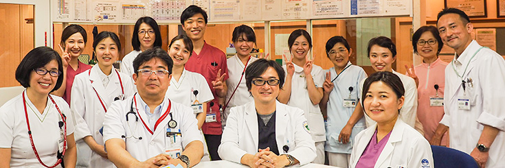 杏雲堂病院　腫瘍内科スタッフ集合写真
