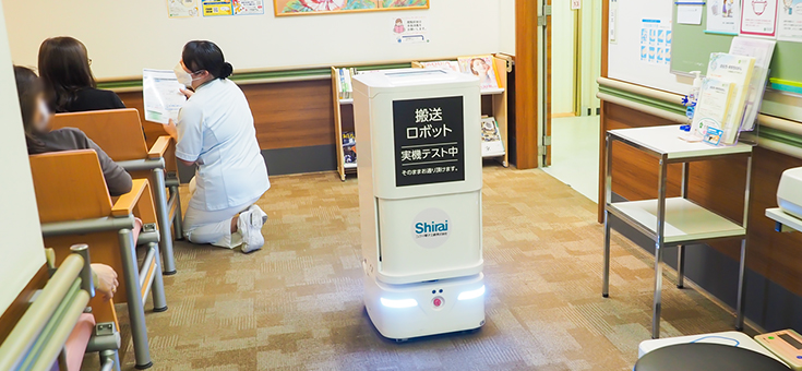 搬送ロボット実機テスト