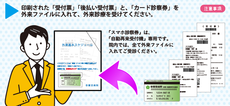 医療費後払い（注意事項）